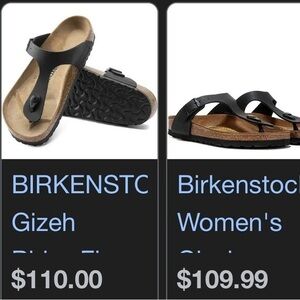 Birkenstock gizeh black leather , size 3EUR , pre 🥰, in great condition.